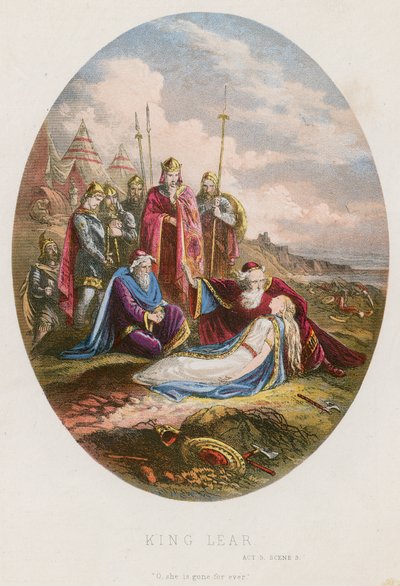 King Lear, akt V scen iii av English School