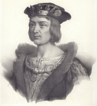 kung Ludvig XII av Frankrike av English School