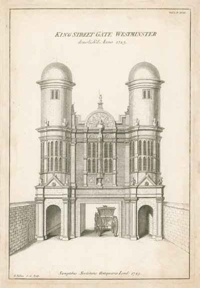 King Street Gate, Westminster av English School