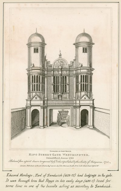 King Street Gate, Westminster av English School