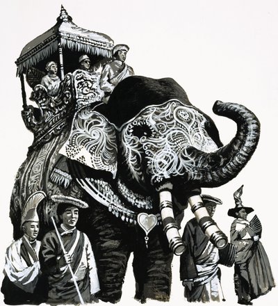 Kung av Nepal av English School