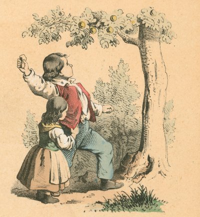 Slå ner frukt av English School