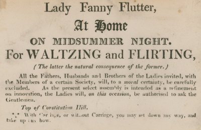 Lady Fanny Flutter av English School