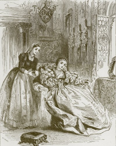 Lady Greensleeves av English School