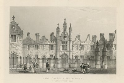 Lady Owens Alms hus på St John Street Road av English School