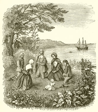 Pilgrimsfädernas landstigning av English School