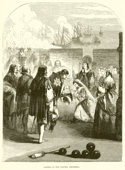 Landstigning av prinsessan Henrietta av English School