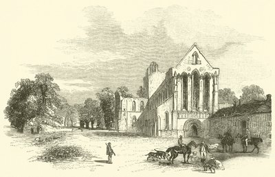 Lanercost Priory (gravyr) av English School