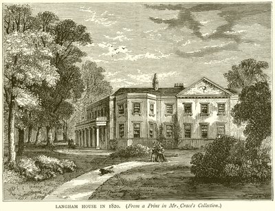 Langham House 1820 av English School