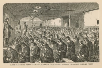 Stort ekrum på Middlesex House of Correction av English School