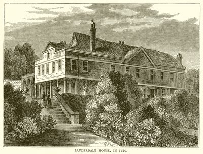 Lauderdale House, 1820 av English School