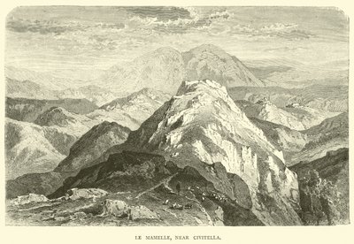 Le Mamelle, nära Civitella av English School
