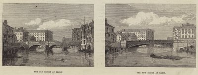 Leeds Bridge (gravyr) av English School