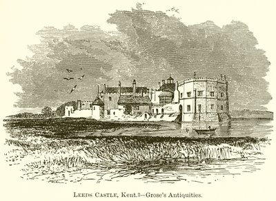 Leeds Castle, Kent.--Groses antikviteter av English School