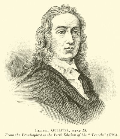 Lemuel Gulliver, aetat 58 av English School