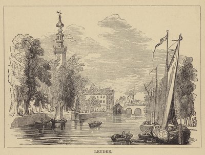 Leyden (gravyr) av English School