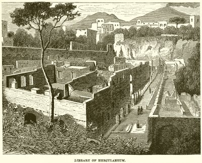 Biblioteket i Herculaneum av English School