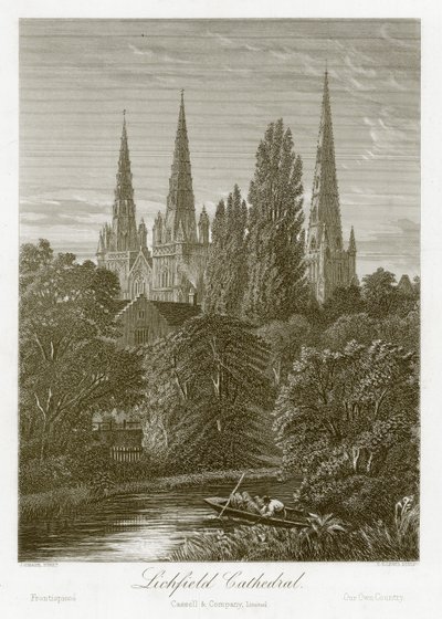 Lichfield katedral av English School