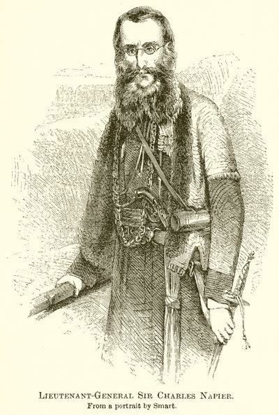 Generallöjtnant Sir Charles Napier av English School