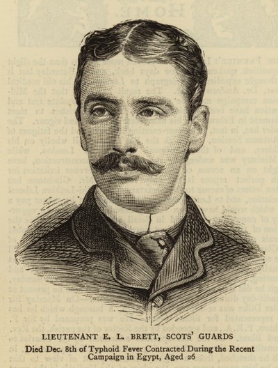 Löjtnant E L Brett, Scots