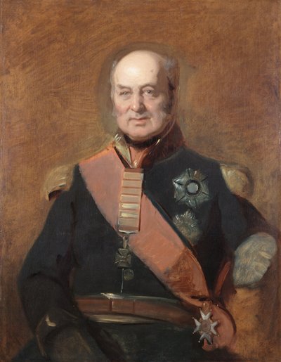 Generallöjtnant Sir William Beresford KB (1768-1854) c.1812 av English School