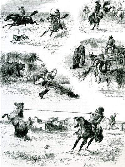 Livet i Manitoba, 1877 av English School