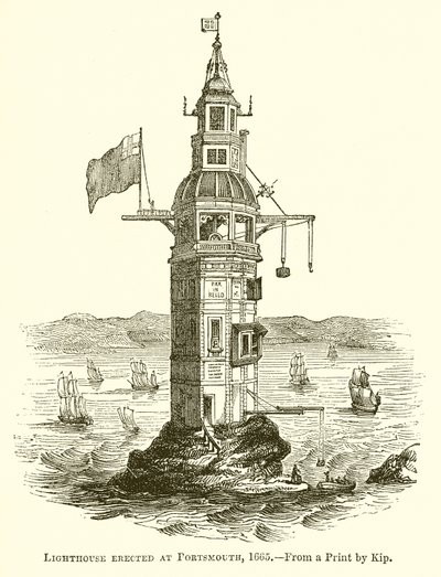 Fyr byggd i Portsmouth, 1665 av English School