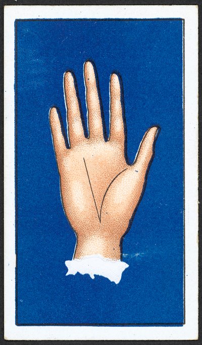Line of Fortune (färg litho) av English School