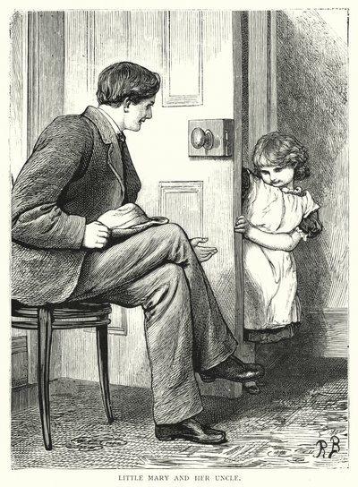 Little Mary och hennes farbror (gravyr) av English School