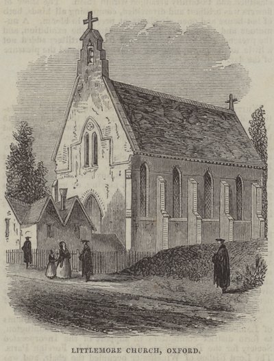 Littlemore Church, Oxford (gravyr) av English School