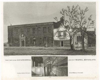 Lock Hospital och dess kapell, Kingsland av English School