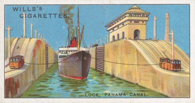 Lock, Panamakanalen av English School