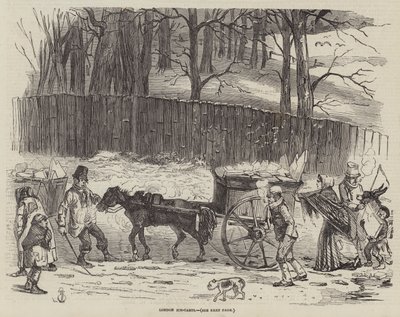 London Ice-Carts (gravyr) av English School