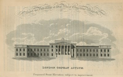 London föräldralösa asyl av English School