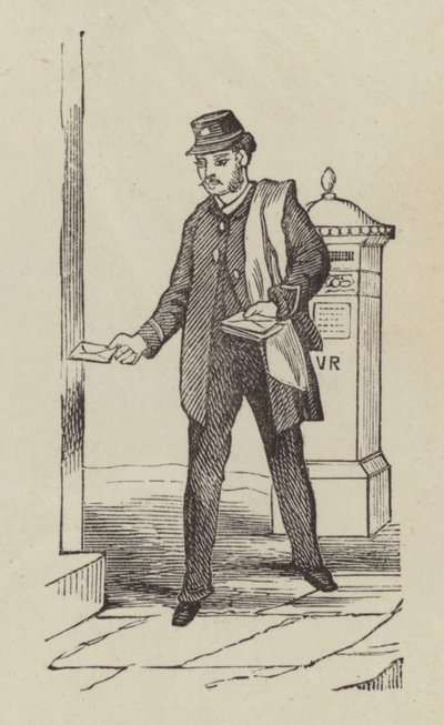 London Postman (gravyr) av English School