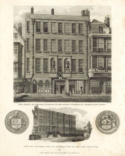 London Workhouse, Bishopsgate Street av English School