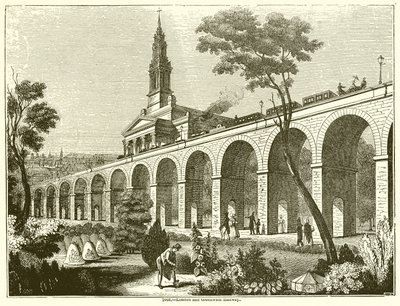 London och Greenwich Railway av English School