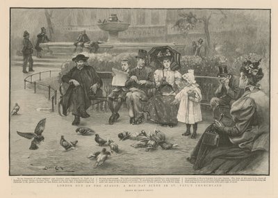 London utanför säsongen av English School