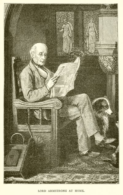 Lord Armstrong hemma av English School