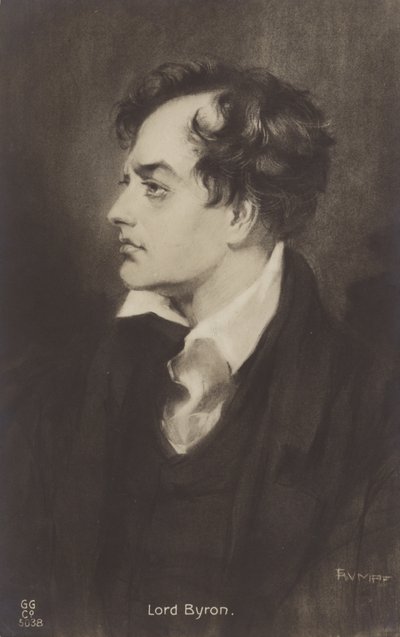 Lord Byron (1788-1824), engelsk poet av English School