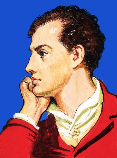 Lord Byron av English School