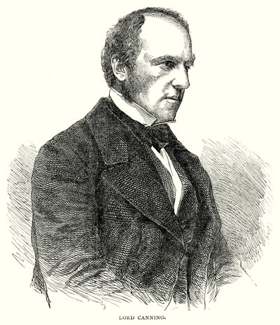 Lord Canning (gravyr) av English School