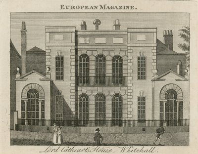 Lord Cathcarts House i Whitehall av English School