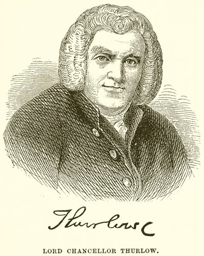 Lordkansler Thurlow av English School