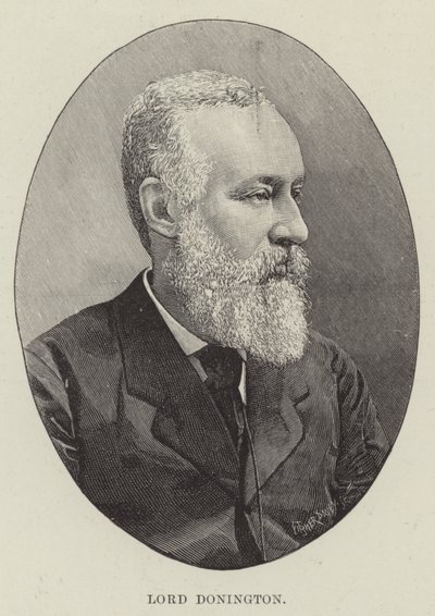 Lord Donington (gravyr) av English School