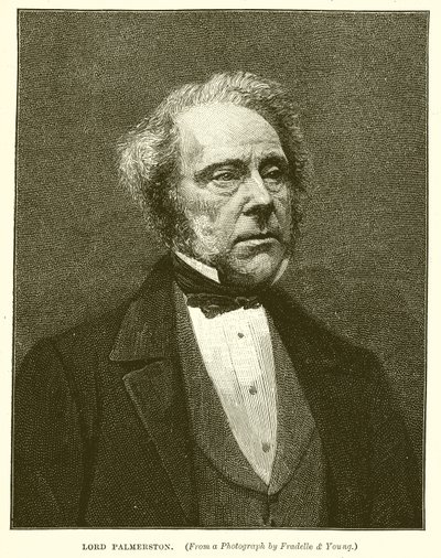 Lord Palmerston av English School