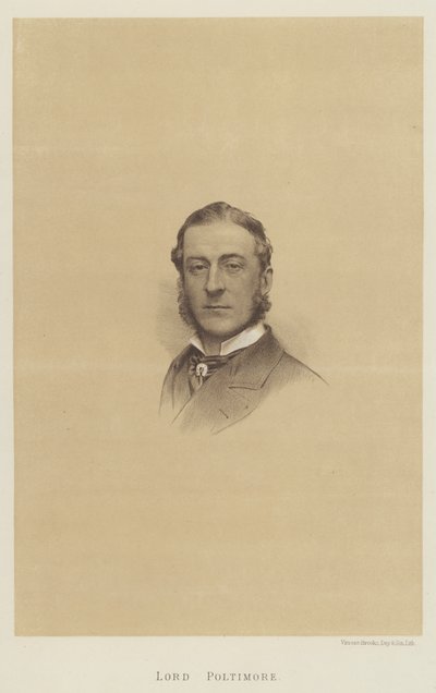 Lord Poltimore (litho) av English School