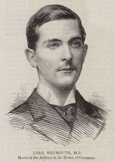 Lord Weymouth, MP (gravyr) av English School
