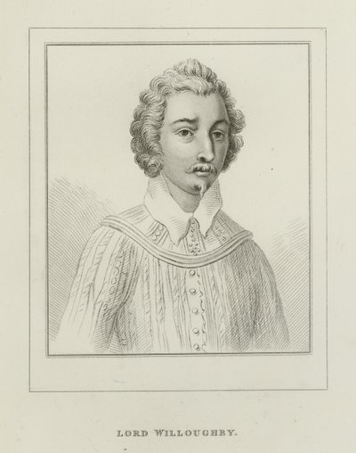 Lord Willoughby (gravyr) av English School