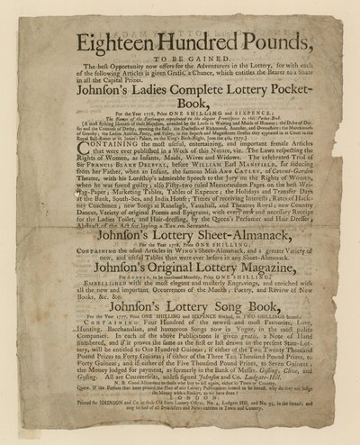 Lotteripublikationer av English School